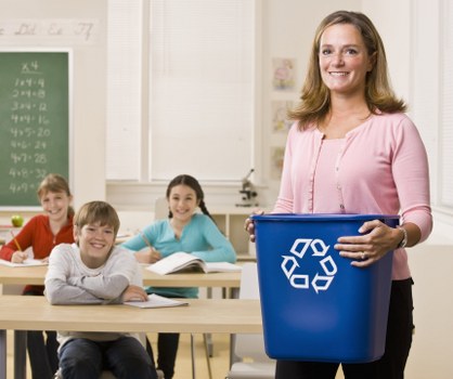 Commercial waste management services in action