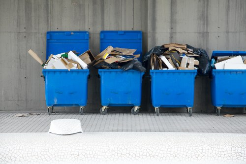 Professional loft clearance team at work in Wallington