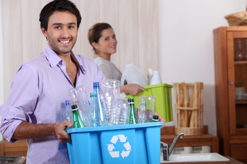 Proper disposal of construction waste materials in Wallington