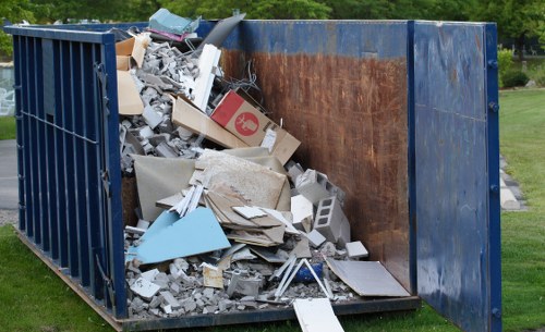 Commercial waste removal service in Wallington