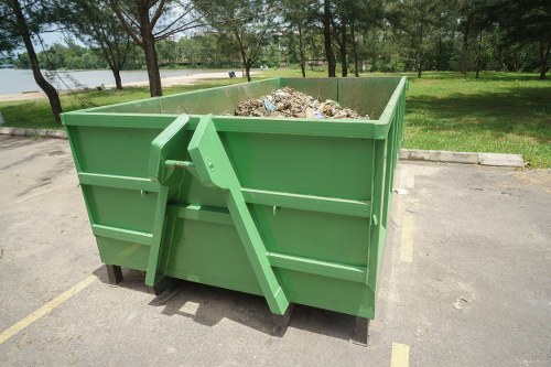 Recycling process in commercial waste removal